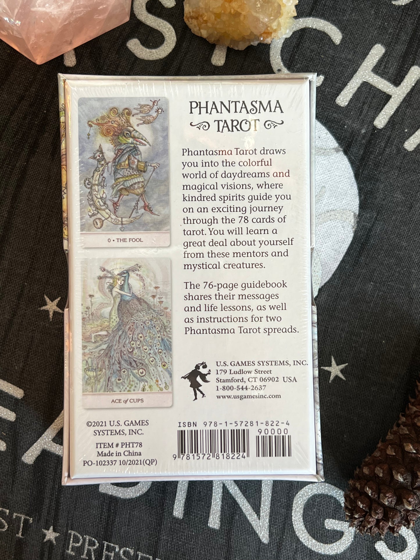 Phantasma Tarot Deck and Guidebook
